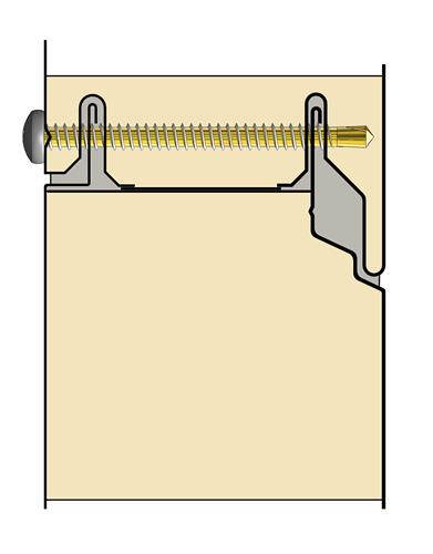 Brandschroef Staal VZ 4,8x50 mm Bolkop Phillips #2 RAL 9002 Grijswit
