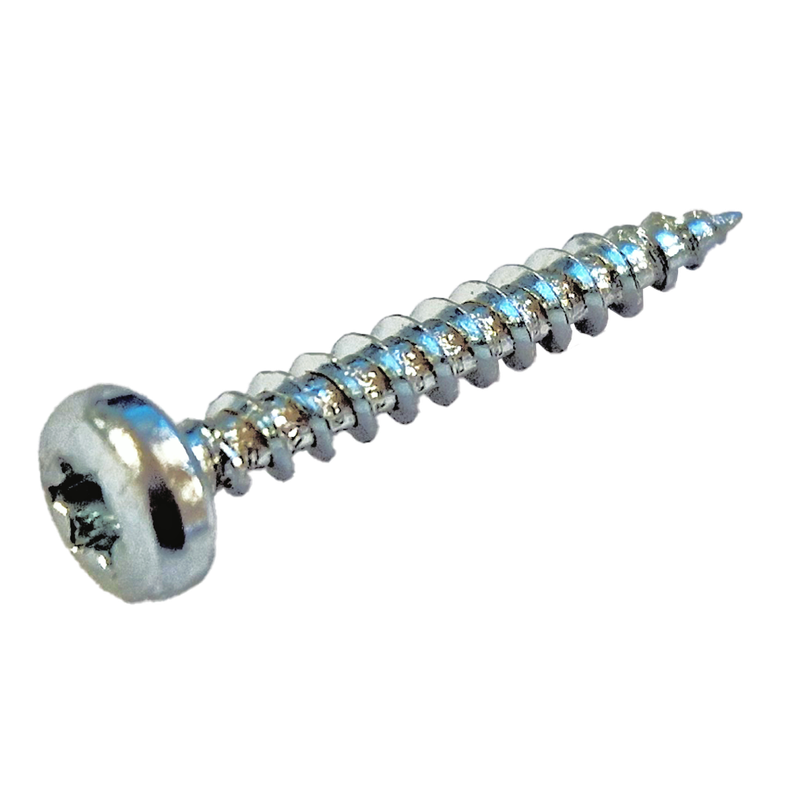 Spaanplaatschroef (QZ) panhead 6.0x90 met Torx 30 verzinkt staal