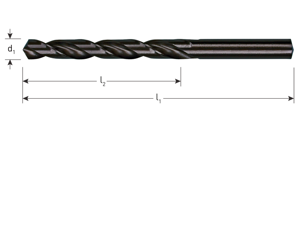 HSS-R (High-Speed Steel) boor DIN338 N ø2,2 - Hoogwaardige HSS boor