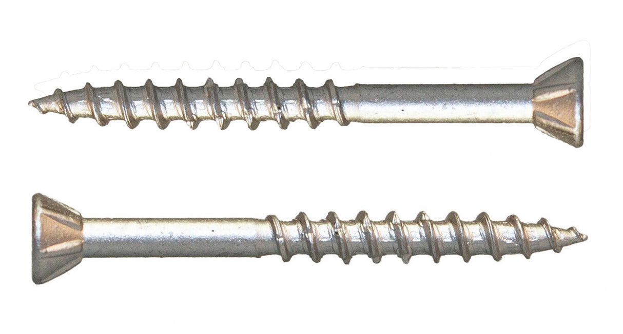 Hardhoutschroef 5.0x70 (Woodpecker) gehard RVS