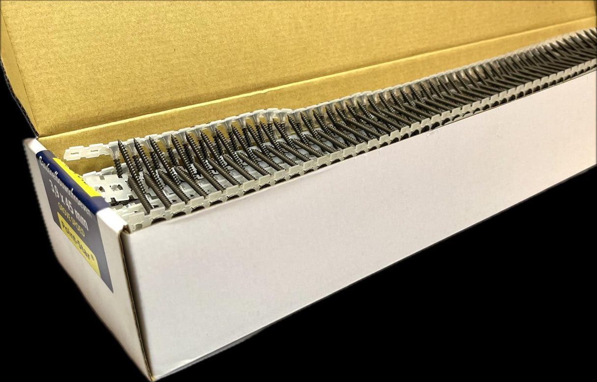 Gebandeerde gipsplaatschroef 3.9x45 grove schroefdraad voor houten frame