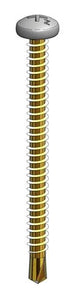 Brandschroef Staal VZ 4,8x50 mm Bolkop Phillips #2 RAL 9002 Grijswit