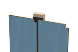 Schuimband zelfklevend 100x3mm EPDM 25mtr
